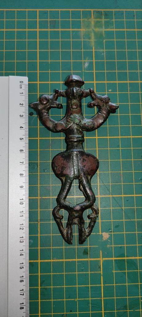 Brons,luristan.master of the dragons., Antiek en Kunst, Antiek | Koper en Brons, Ophalen of Verzenden