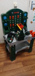 Bosch Workmate Werkbank met Gereedschap, Ophalen, Gebruikt, Kunststof, Speelkeuken-accessoire