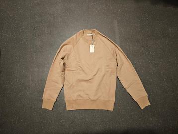 nieuw Suitsupply Light Brown Crewneck M beschikbaar voor biedingen