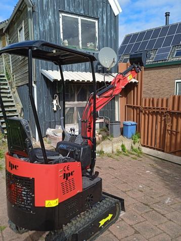 nieuwe jpc 1ton minigraver 4500 inclusief btw beschikbaar voor biedingen