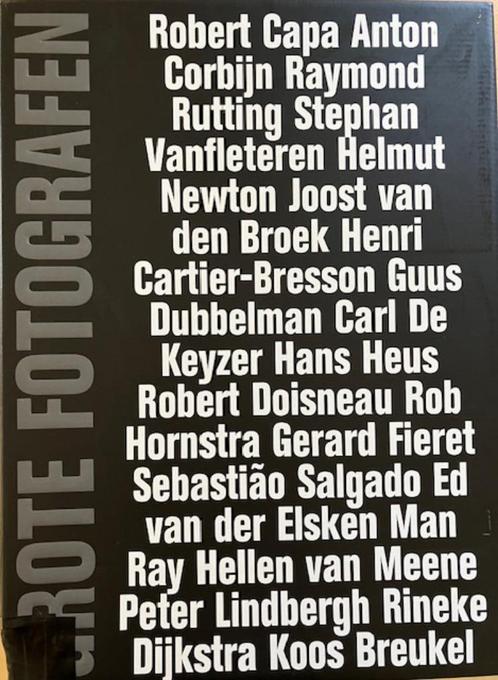 GROTE FOTOGRAFEN, Boeken, Kunst en Cultuur | Fotografie en Design, Zo goed als nieuw, Fotografen, Ophalen of Verzenden