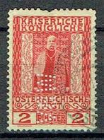 Oostenrijk 1908 Keizer Franz Joseph Perfins, Postzegels en Munten, Verzenden, Gestempeld, Koningshuis