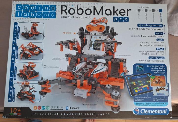 RoboMaker Pro - Clementoni - Educatieve Robotica Set, Verzamelen, Speelgoed, Gebruikt, Ophalen