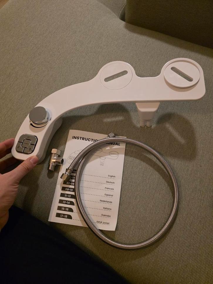 Bidet Toiletbril Attachment - Nieuw, Doe-het-zelf en Verbouw, Sanitair, Nieuw, Toilet, Ophalen of Verzenden