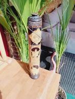 Oude houten Indonesische brieven koker, Antiek en Kunst, Kunst | Niet-Westerse kunst, Ophalen of Verzenden
