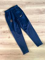Paris Saint Germain blauw trainingsbroek   Maat 147-158, Broek, Gebruikt, Jongen of Meisje, Ophalen of Verzenden
