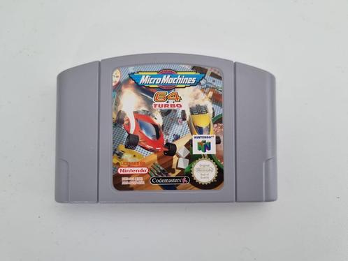 Micro Machines 64 Turbo - Nintendo 64, Spelcomputers en Games, Games | Nintendo 64, Zo goed als nieuw, Racen en Vliegen, 3 spelers of meer