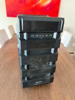 Sharkoon Buldozer RED gaming ATX case, Ophalen of Verzenden, Gebruikt