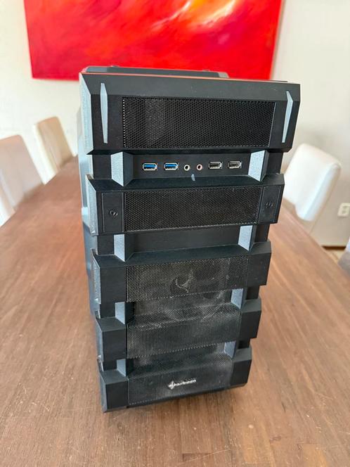 Sharkoon Buldozer RED gaming ATX computer case behuizing, Computers en Software, Computerbehuizingen, Gebruikt, Ophalen of Verzenden