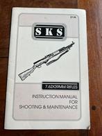 Voorschrift Sovjet SKS karabijn gebruik onderhoud, schieten, Mes of Dolk, Amerika, Verzenden, Landmacht