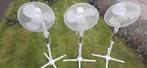 3 ventilatoren wit, Witgoed en Apparatuur, Ventilatoren, Ophalen, Zo goed als nieuw, Statiefventilator