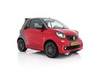 Smart Fortwo cabrio EQ BRABUS Style 18 kWh [ 3-Fase ] *LEATH, Auto's, Automaat, Achterwielaandrijving, Zwart, Cabriolet