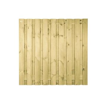 Grenen tuinscherm 21 planks 180x180 cm beschikbaar voor biedingen