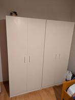 Drie identieke witte kledingkasten, Huis en Inrichting, Kasten | Kledingkasten, Gebruikt, 150 tot 200 cm, 50 tot 75 cm, 50 tot 100 cm