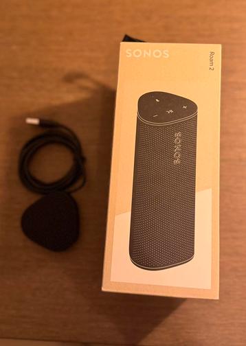 Sonos Roam 2 zwart geseald in doos incl draadloze lader beschikbaar voor biedingen