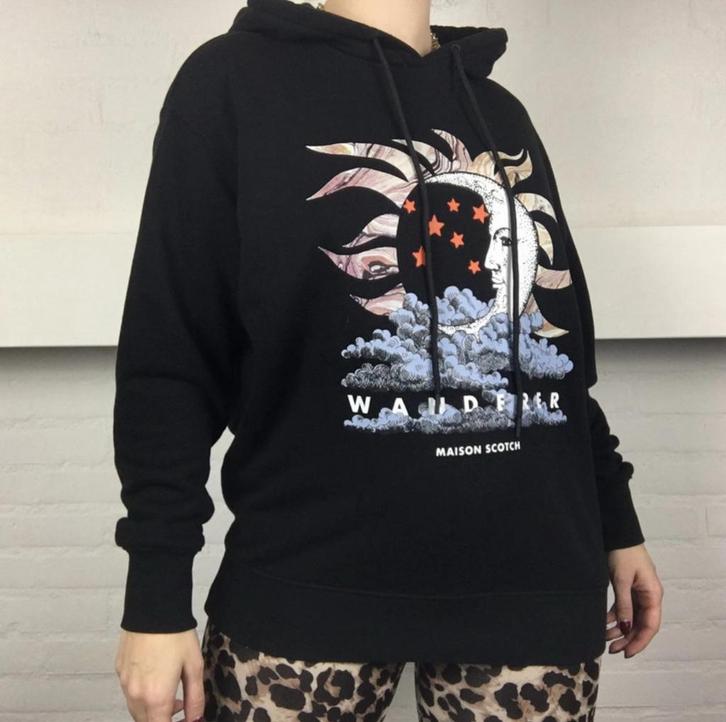 Oversized Scotch & Soda trui,S. Boho, bohemian, hoodie, zon, Kleding | Dames, Truien en Vesten, Zo goed als nieuw, Maat 36 (S)