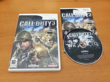 OPRUİMEN | Wii | Call OF Duty 3 beschikbaar voor biedingen