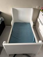 Wit Kinderbed, Kinderen en Baby's, Kinderkamer | Bedden, Ophalen, 70 tot 85 cm, 140 tot 160 cm, Zo goed als nieuw