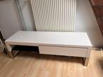 Gratis op te halen hoogglans wit TV meubel met lade en plank, Huis en Inrichting, Ophalen, 100 tot 150 cm, Zo goed als nieuw, Minder dan 100 cm