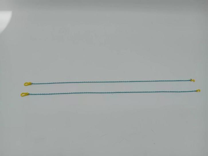 HIJSKETTINGEN 2 STUKS LENGTE 27 CM, Hobby en Vrije tijd, Modelauto's | 1:50, Nieuw, Hijskraan, Tractor of Landbouw, Wsi, Ophalen of Verzenden