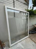Houten raam kozijn met hr+ of hr++ glas, Doe-het-zelf en Verbouw, Kozijnen en Schuifpuien, Ophalen, Gebruikt, Kunststof, Raamkozijn