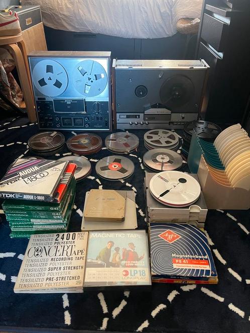Reel to Reel Tapes - 7 Inch, Audio, Tv en Foto, Bandrecorders, Onderdeel, Met banden, Ophalen of Verzenden