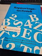 Rapportagetechniek - Schrijven voor lezers met weinig tijd, Zo goed als nieuw, Alpha, Elling, HBO