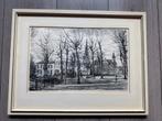 Oude tekenig van de brink in Baarn 1966, Antiek en Kunst, Ophalen of Verzenden