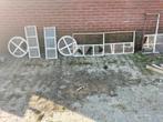 Stalramen te koop., Doe-het-zelf en Verbouw, Glas en Ramen, Ophalen, Gebruikt, Gevelraam of Ruit