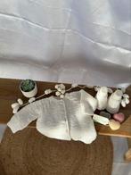 Op Voorraad ‼️ Gebreide baby vestje met slofjes mt 62., Nieuw, Ophalen of Verzenden, Jongetje of Meisje, Handmade by Gül