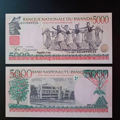 Rwanda _ 1998 _ 2003 _  Unc, Postzegels en Munten, Bankbiljetten | Afrika, Overige landen, Ophalen of Verzenden