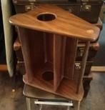 Vintage lectuurbak boekenstandaard teak hout met handvat, Verzamelen, Ophalen of Verzenden, Huis en Inrichting