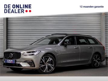 Volvo V90 2.0 T6 AWD R-Design |Pano|H&K|360cam|Trekhaak beschikbaar voor biedingen