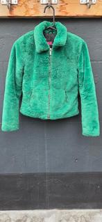 Groene bontjas Coolcat maat 158/164, Ophalen of Verzenden, Gebruikt, Coolcat, Meisje