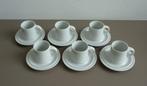 6 porseleinen ESPRESSO kop en schotels - NIEUW, Huis en Inrichting, Keuken | Servies, Nieuw, Ophalen of Verzenden, Overige stijlen