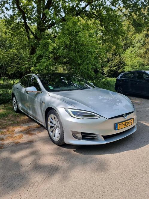 Tesla Model S 2018 Grijs, Auto's, Tesla, Particulier, Model S, Elektrisch, Euro 4, Sedan, Automaat, Origineel Nederlands, Zilver of Grijs
