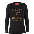Zwart badstoffen Red Horse Ferro shirt maat XS, Dames, Dressuur, Nieuw, Ophalen of Verzenden