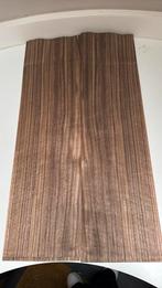 Noten hout fineer 65x19cm, Materiaal, Almelo, Nieuw, Fineer