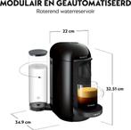 Krups Vertuo + XN9038 - Black, Witgoed en Apparatuur, Koffiezetapparaten, Gebruikt, Koffiemachine, Ophalen of Verzenden, Koffiepads en cups