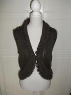Jensen nieuw taupe bruin kort mouwloos fake fur vest, maat S, Kleding | Dames, Jensen, Bruin, Nieuw, Ophalen of Verzenden