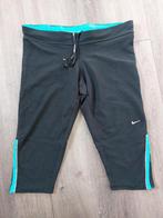Nike Dri-FitRunning, mt L driekwart legging, Ophalen of Verzenden, Zo goed als nieuw, Zwart, Fitness of Aerobics