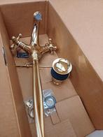 Wastafelmengkraan Rapetti Amarcord Goud kleurig opruiming., Doe-het-zelf en Verbouw, Ophalen, Zo goed als nieuw, Kraan