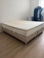 GRATIS OPHALEN SWISS SENSE BED, Ophalen, Gebruikt, Beige, Tweepersoons