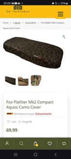 Fox Flatliter Mk2 Compact Aquos Camo Cover, Watersport en Boten, Hengelsport | Karpervissen, Overige typen, Ophalen of Verzenden