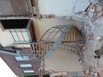 Gegalvaniseerde trap met eiken trade 3.60 hoog, Doe-het-zelf en Verbouw, Ladders en Trappen, Ophalen, 2 tot 4 meter