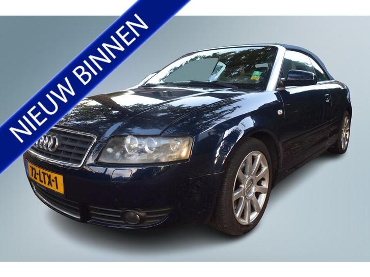Audi A4 Cabriolet 1.8 Turbo Pro Line (bj 2003), Auto's, Audi, Bedrijf, Te koop, A4, ABS, Airbags, Airconditioning, Alarm, Centrale vergrendeling