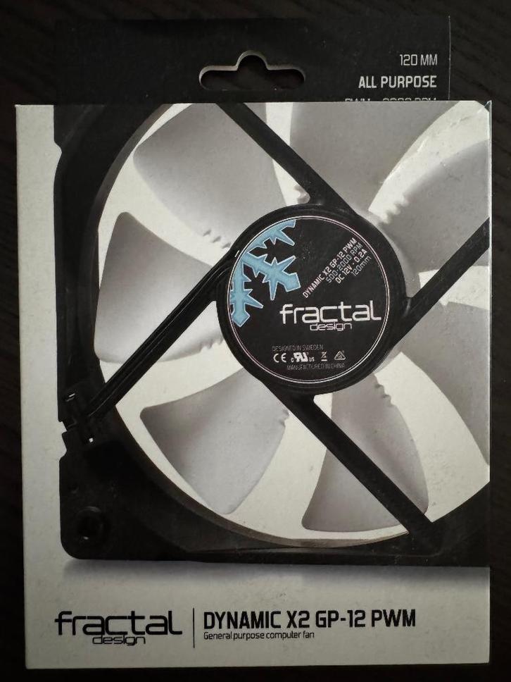 Fractal Design Dynamic X2  – Case fan, Computers en Software, Computerkoelers, Nieuw, Luchtkoeling, Ophalen of Verzenden