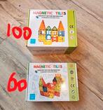 Magnetic Tiles | 160 delig | Nieuw | 2 auto's, Stichting Servitium, Info@stichtingservitium.nl, Nieuw, Ophalen of Verzenden
