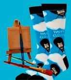 BOB ROSS SOKKEN + MINI SCHILDERS EZEL MET CANVAS, Verzamelen, Ophalen of Verzenden, Nieuw