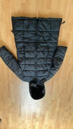 Zwarte winterjas maat XL, Zwart, Maat 46/48 (XL) of groter, Ophalen of Verzenden, Zo goed als nieuw